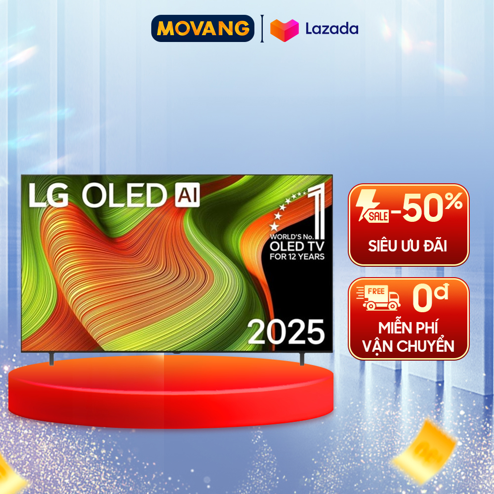 [CHỈ GIAO HCM] Smart Tivi OLED LG AI 4K 48 inch OLED48B5PSA - 48B5PSA - Bảo hành chính hãng