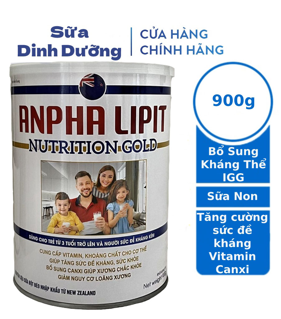 Sữa non Alpha Lipid Nutrition Gold 900g