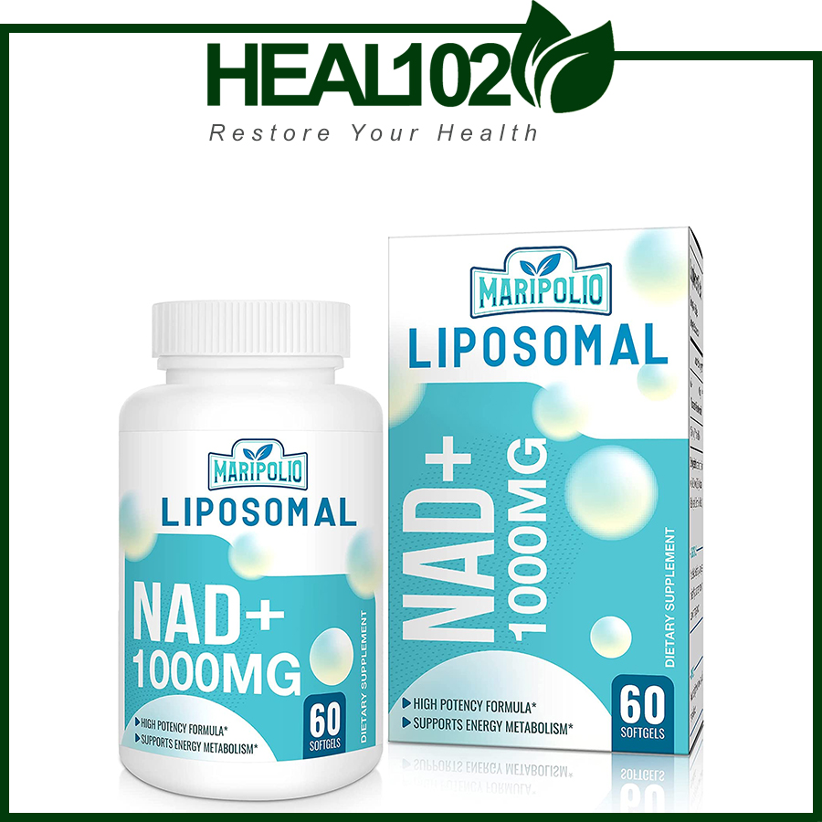 Maripolio Liposomal NAD Plus 1000 mg - NMN chống lão hóa  sửa chữa tế bào cải thiện sức khỏe tổng thể - HEAL102