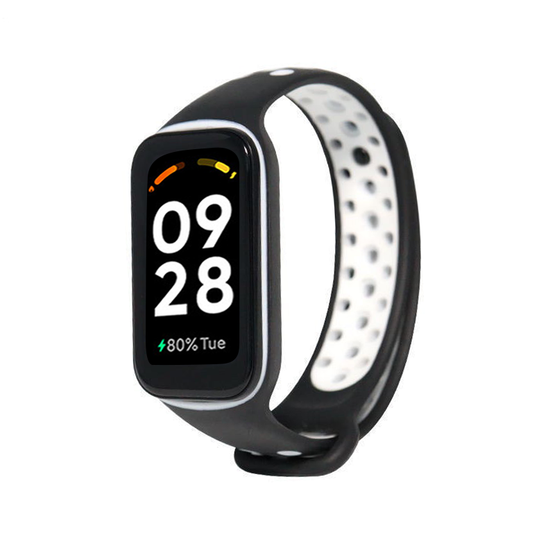 Dây Đeo Silicon for xiaomi band 8 active Redmi smart Band 2 for Redmi Band 2 Dây Đeo Vòng Tay Thể Th