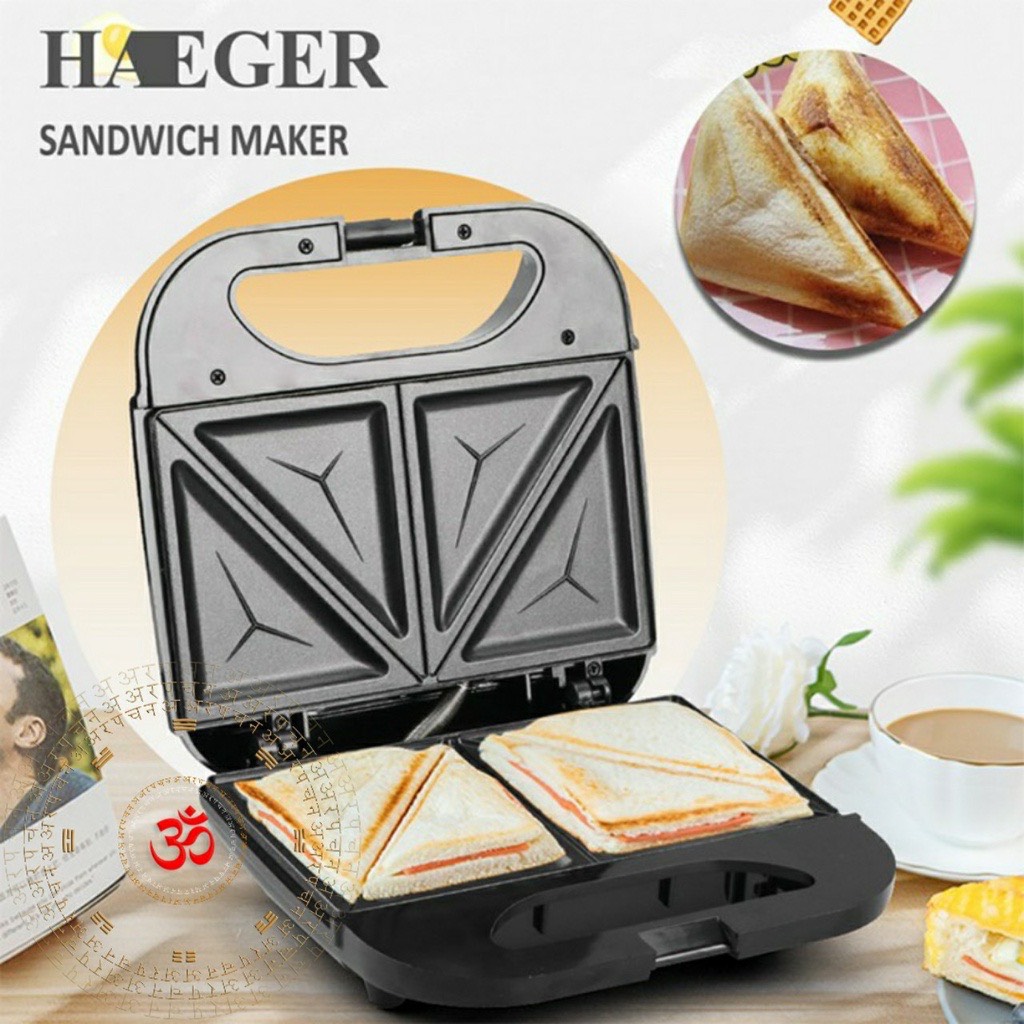 Máy Nướng Bánh Mì Sandwich SEKA Model 550 Máy Kẹp Nướng Bánh Mì Nướng Nhanh Chín Đều Chống Dính Tốt