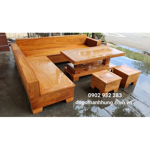 [HCM]Bộ sofa gỗ gõ đỏ mẫu hiện đại bộ bàn ghế salon phòng khách hiện đại