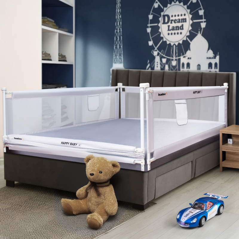 Thanh chắn giường cho bé Bamboo mẫu nâng cấp mới nhất 2025