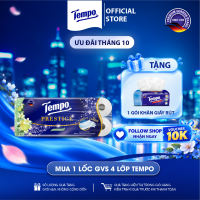 [LỐC 10 CUỘN] Giấy vệ sinh cao cấp Tempo Prestige Mềm Mại - 4 lớp bền dai an toàn - Thương Hiệu Đức (Lốc 10 Cuộn)
