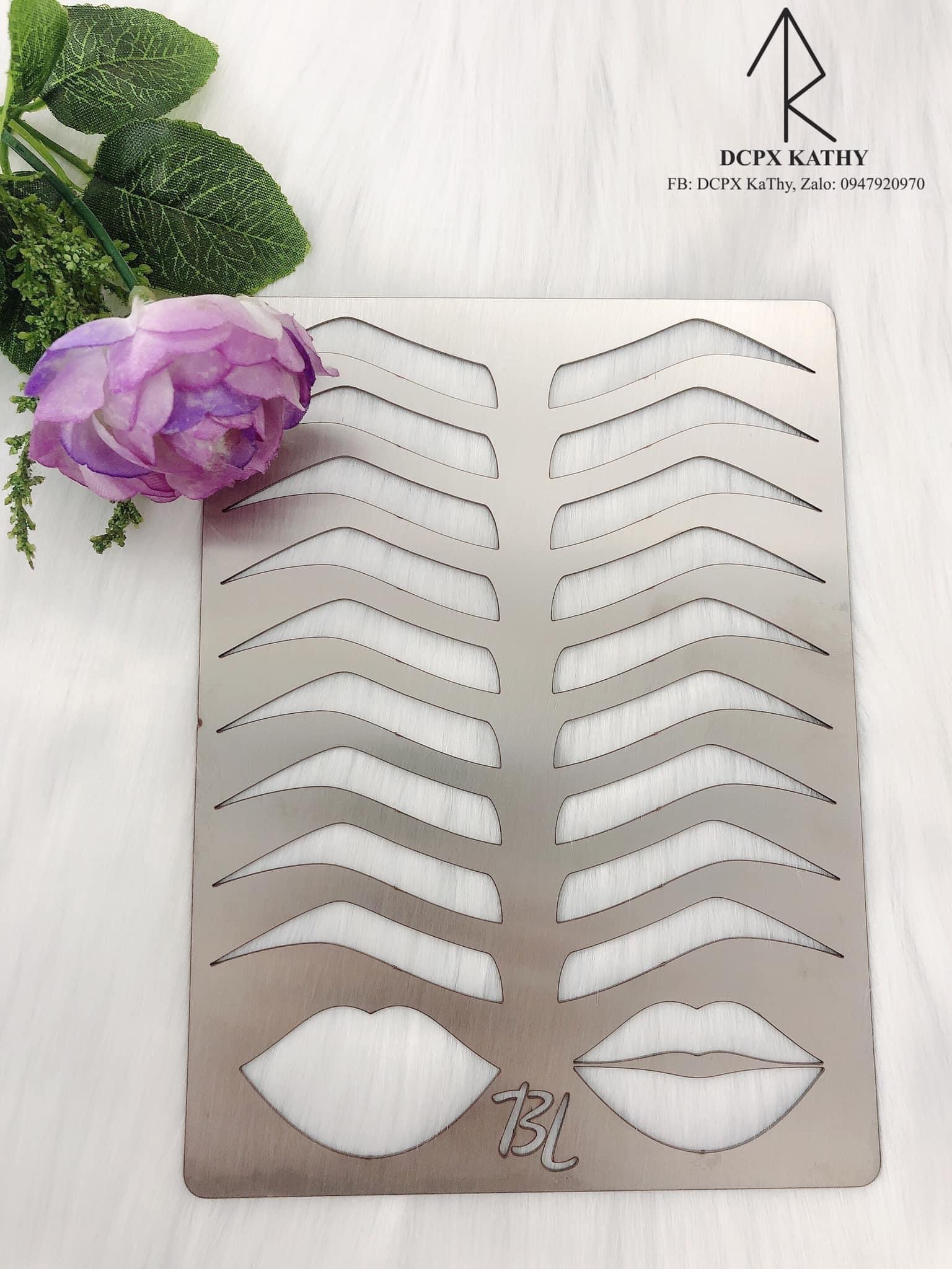 Khung Vẽ Mày Môi Bằng Inox