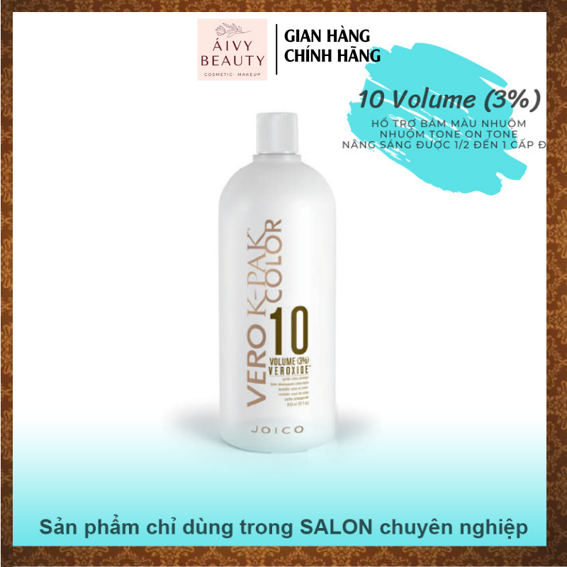 [Hcm]Dầu Trợ Nhuộm Dịu Nhẹ Da Đầu Joico Vero K - Pak Veroxide 950Ml