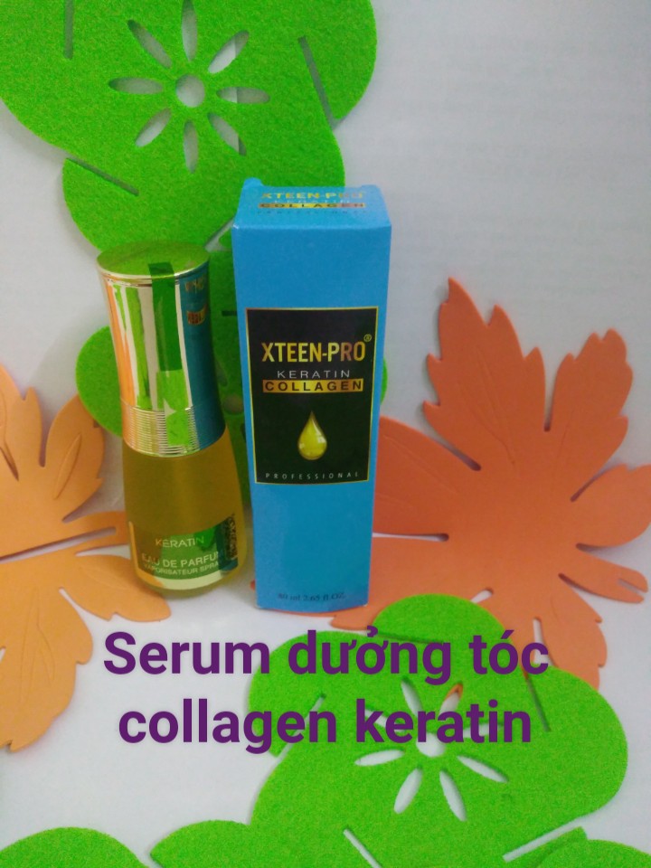 [Hcm]Serum Dưởng Tóc Keratin Collagen - Toàn Khi Sử Dụng Đẳng Cấp Cho Salon Chuyên Nghiệp Mổi Sản Phầm Điều Có Quà Tặng Kèm Theo