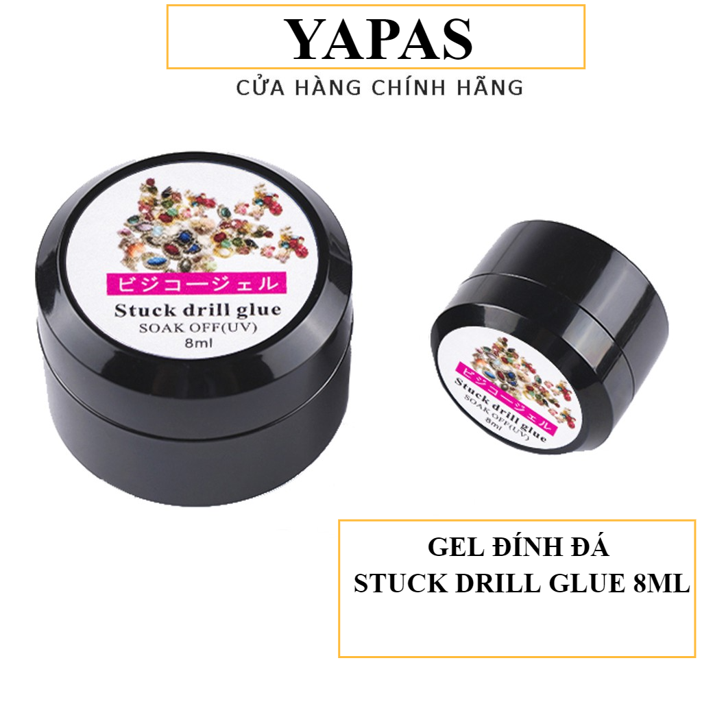 Gel Đính Đá Nail Hũ Gel Gắn Đá Stuck Drill Glue 8Ml Chuyên Dụng Cho Dân Làm Nail