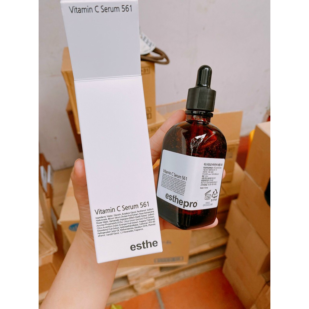 TINH CHẤT TRẮNG DA CHỐNG LÃO HÓA ESTHEMAX VITAMIN C SERUM 561