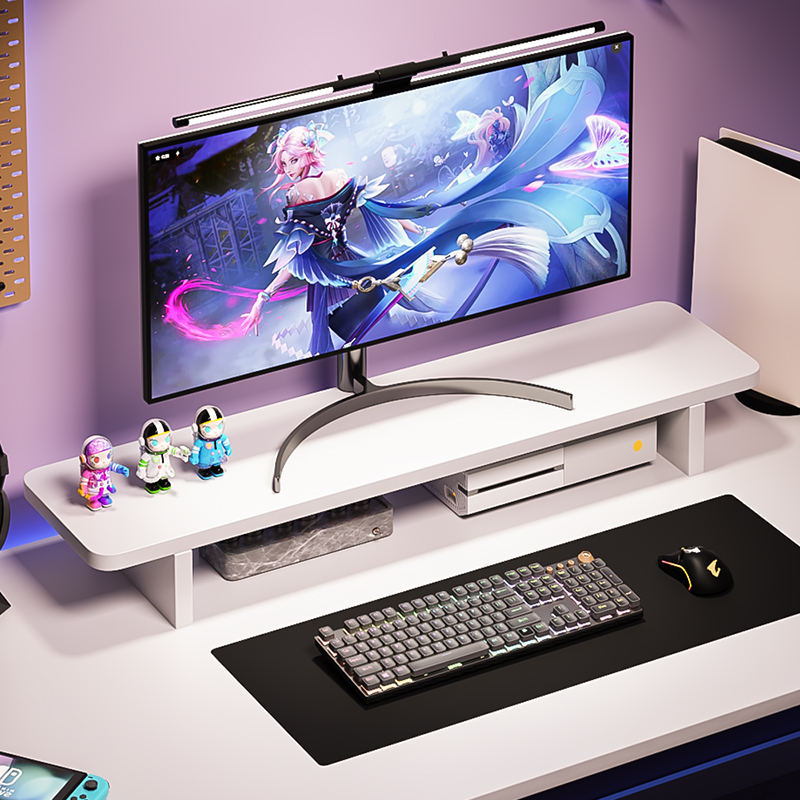 Kệ để màn hình máy tính PC đa năng decor bàn làm việc góc gaming cực chill GA28/GA35