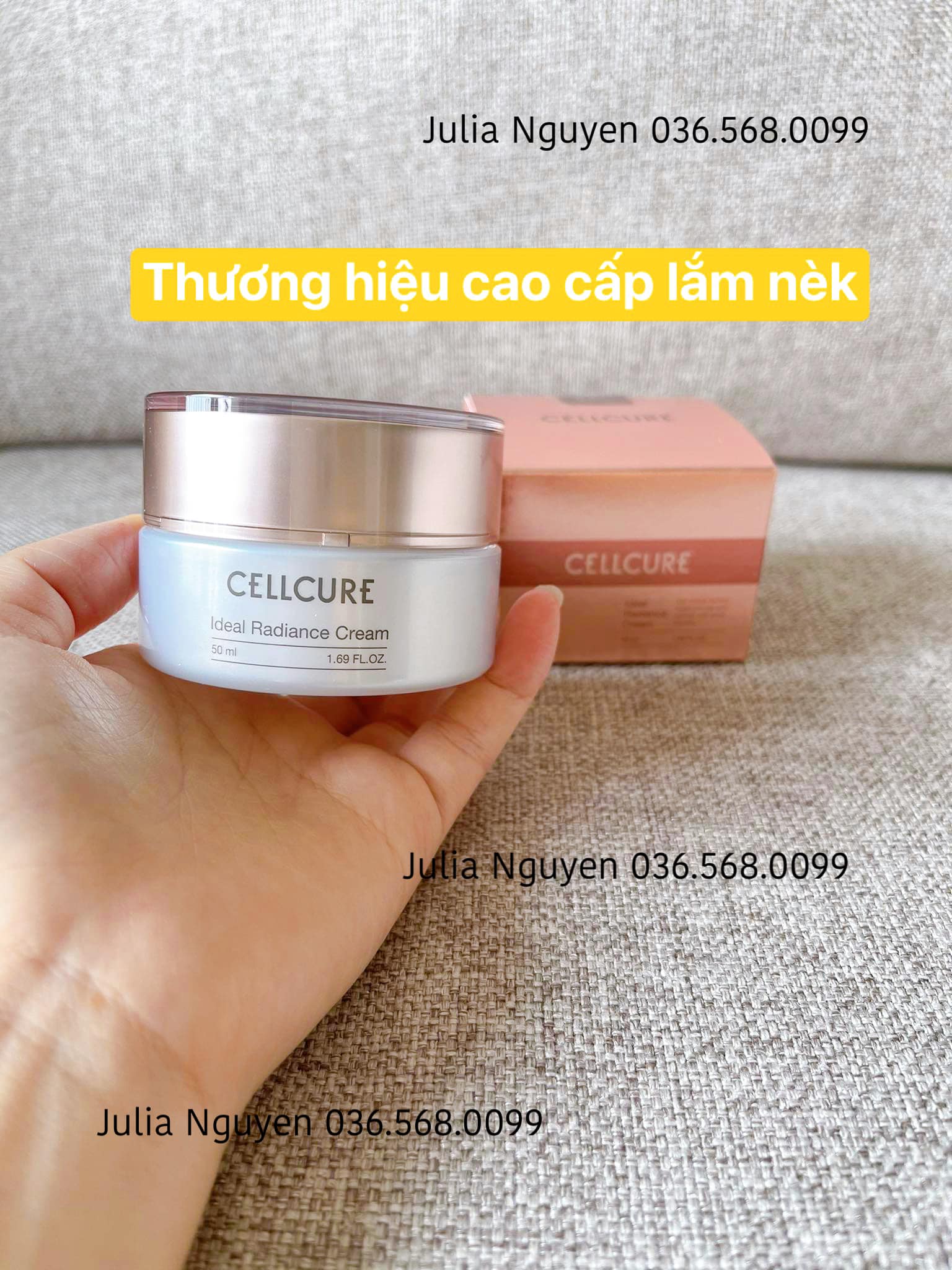 Kem Dưỡng Trắng Nâng Cơ Cellcure