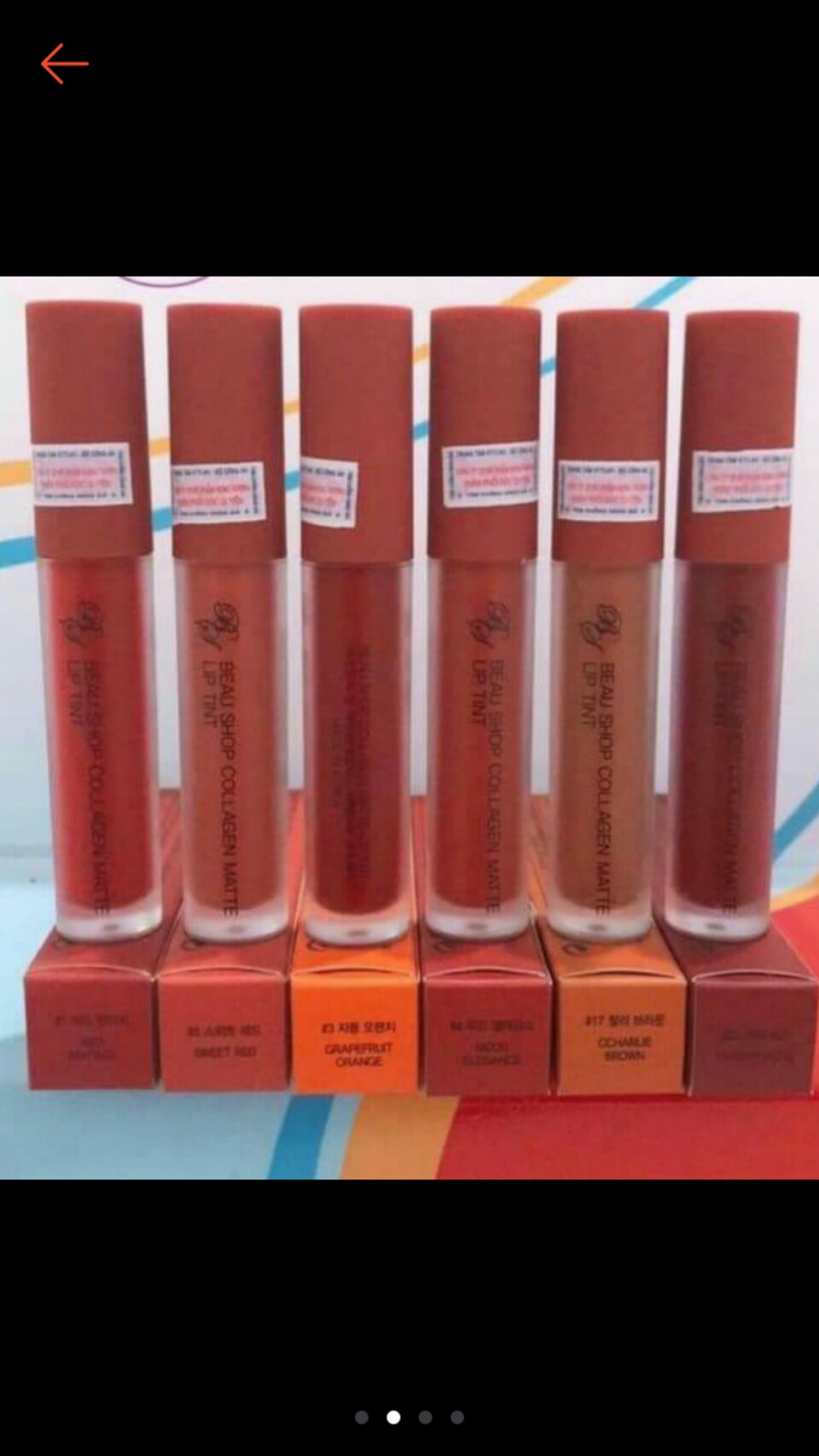 Son Kem Beau Shop Collagen Matte Liptint