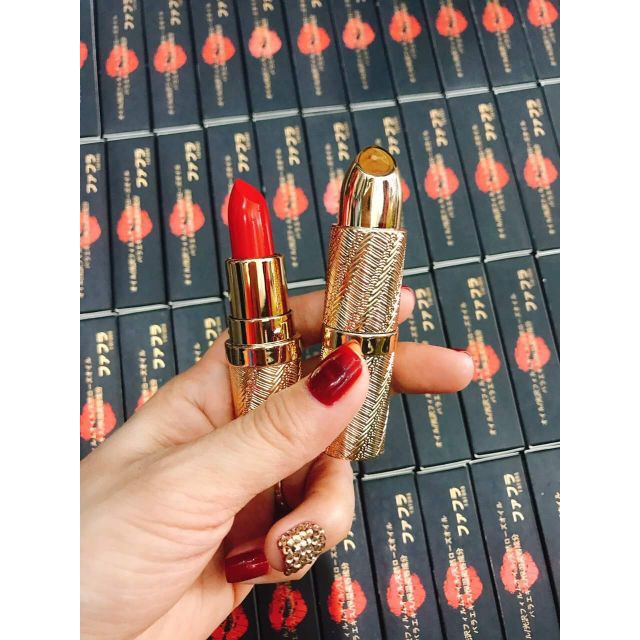 Son thỏi lì sang chảnh Fafura nội địa nhật – Màu đỏ cam