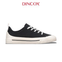 Giày Sneaker Vải Canvas Unisex DINCOX C20 Black Đơn Giản Sang Trọng Chính Hãng