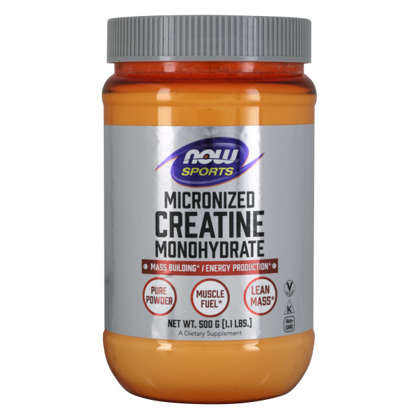 Creatine Monohydrate Micronized Powder | Giúp duy trì các mô cơ hiện có hỗ trợ sự tăng trưởng và phát triển của khối lượng nạc và thúc đẩy hiệu suất tối ưu trong các bài tập ngắn cường độ cao (500gram - 1.1 LBS)