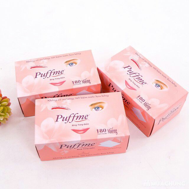 Bông Dưỡng Da Puffme 180 Miếng.