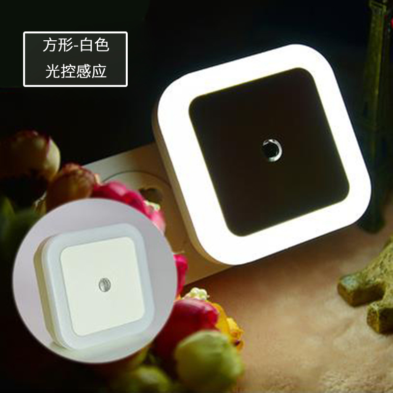 Đèn ngủ cảm ứng ánh sáng tự động tắt mở