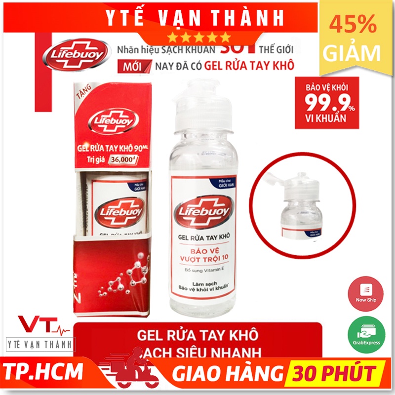 ✅ [Bản Đặc Biệt] Gel Rửa Tay Khô - Lifebuoy (100Ml Phiên Bản Giới Hạn) Sát Khuẩn Lifebouy Lifeboy Vt0675 [ Y Tế Vạn Thành ]