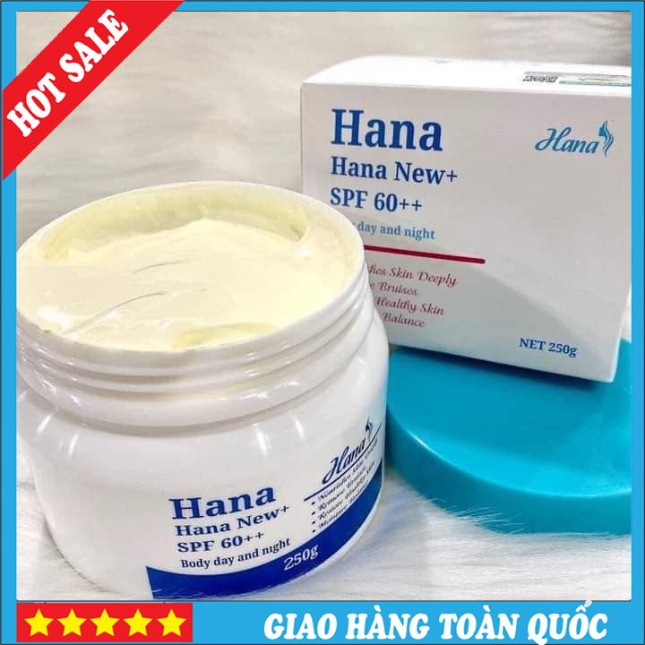 [HCM]????CHÍNH HÃNG???? Kem. Body Hana (  chất kem kháng nước)