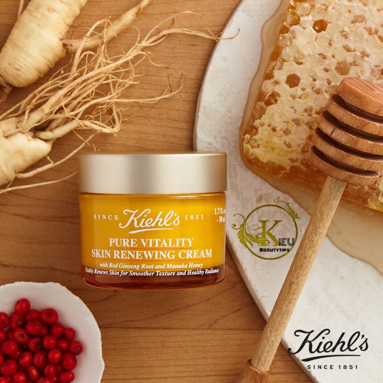 Kem Dưỡng Ẩm Sâm Mật Ong Kiehls 5Ml