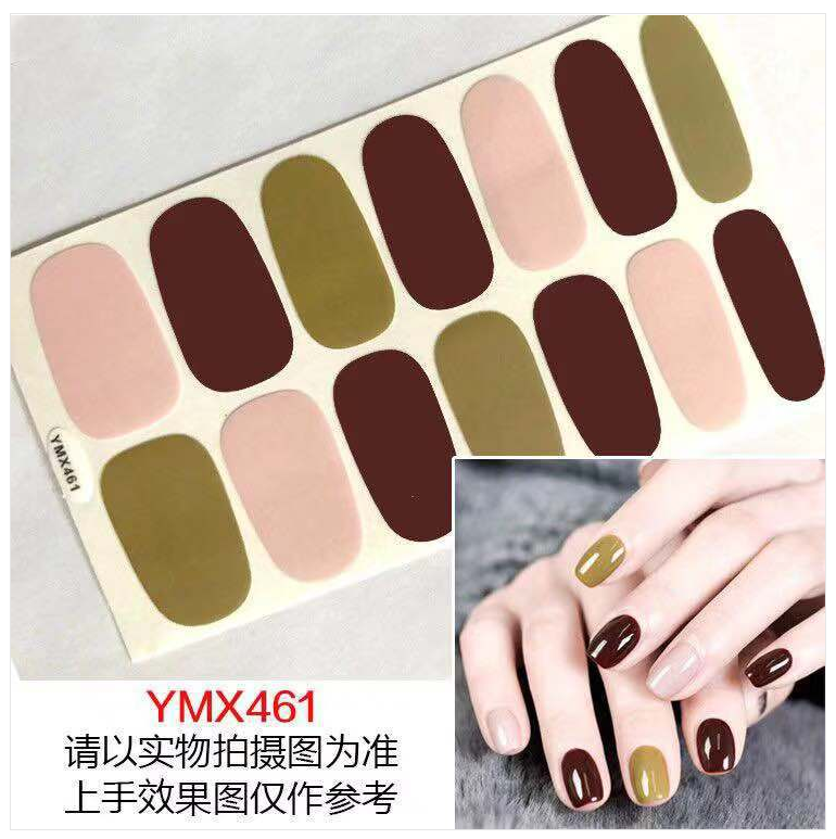 Móng tay giả Dán móng tay 3DCuteĐẹpHàn quốc  Stickerwraps giả  trang trí móng  Nail dán  móng dán mẫu mới nhất