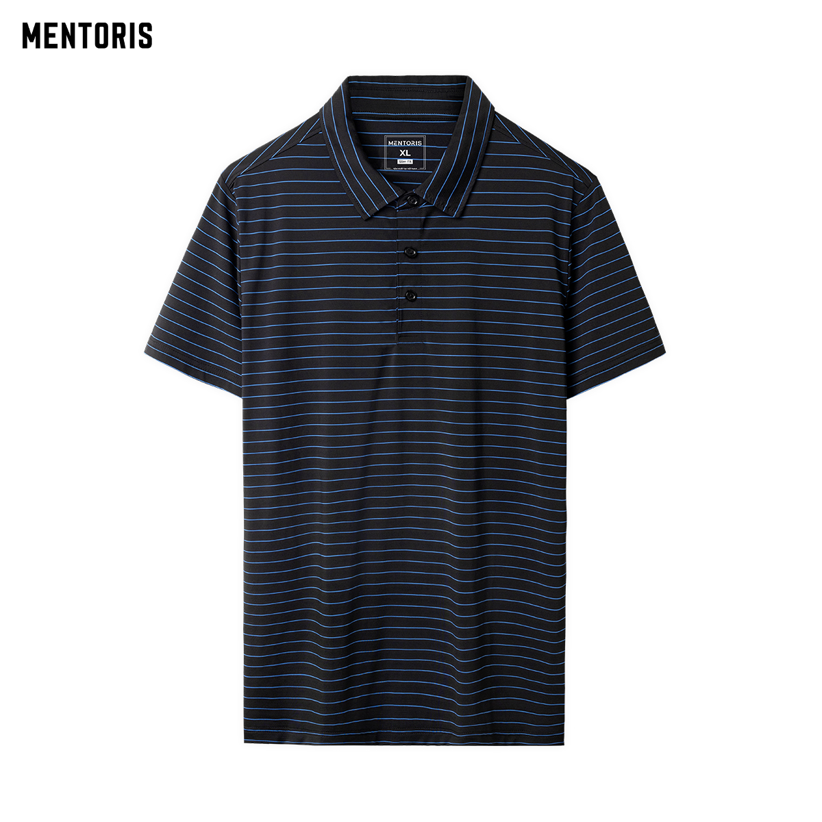 MENTORIS - Áo Thun Có Cổ Nam Với Thiết Kế Trẻ Trung Năng Động Vận Động Thoải Mái Thoáng Khí MPL35