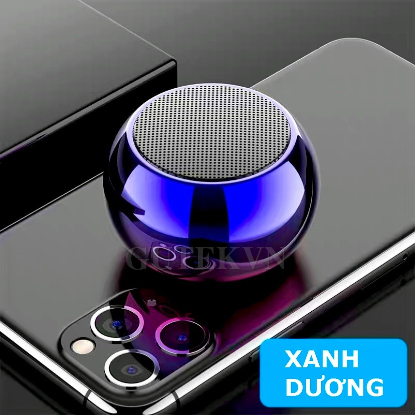 Loa bluetooth mini nghe nhạc không dây tái tạo âm thanh vòm 9D có mic