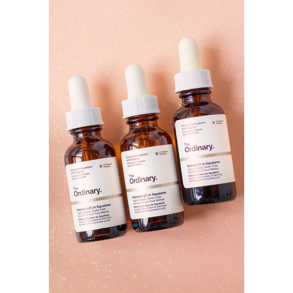 Serum Mụn Chống Lão Hóa Retinol 0.2% 0.5% 1% In Squalane The Ordinary 30Ml Đảm Bảo Cung Cấp Các Sản Phẩm Đang Được Săn Đón Trên Thị Trường Hiện Nay
