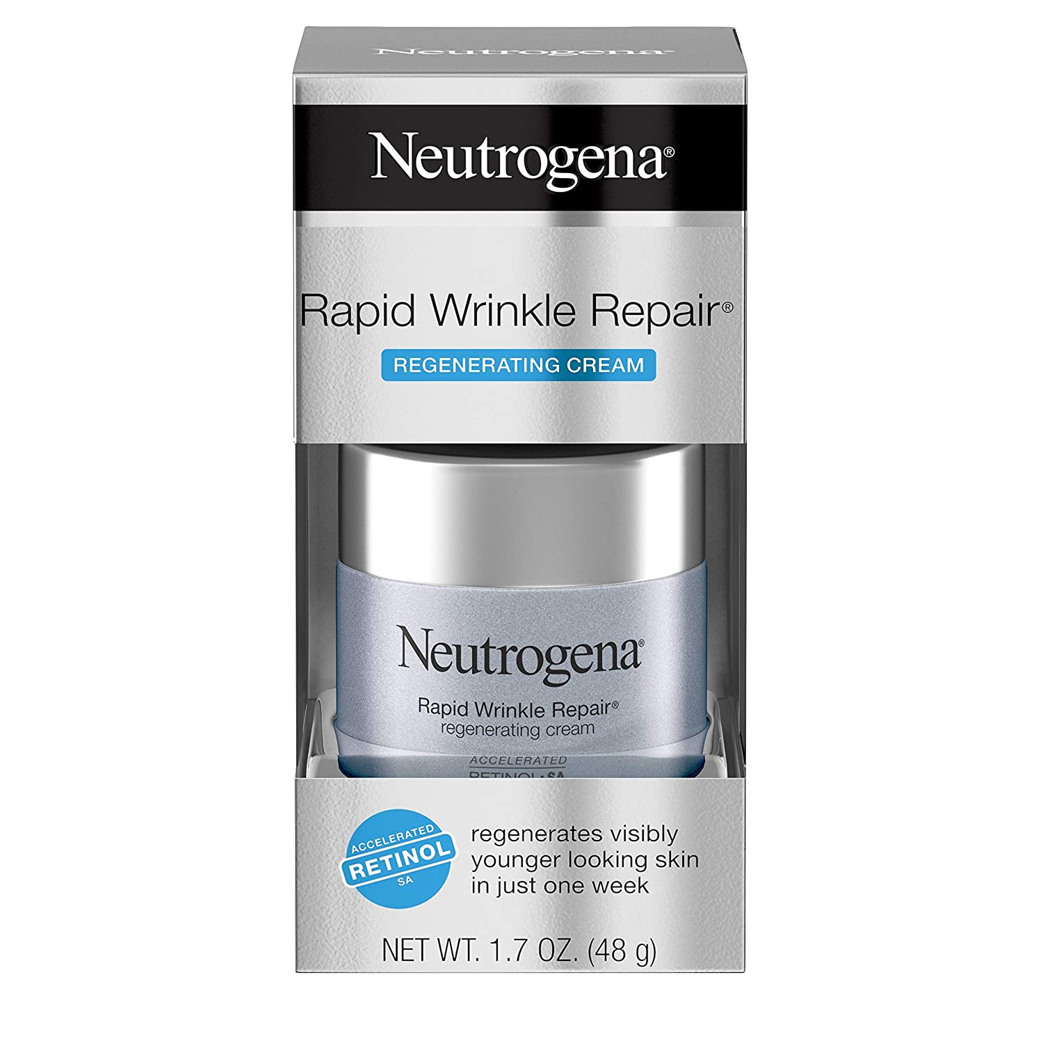 [HCM]Neutrogena Retinol SA - Kem Dưỡng Chống Lão Hoá Nếp nhăn Retinol SA Rapid Wrinkle Repair Regenerating Cream 1.7 Oz