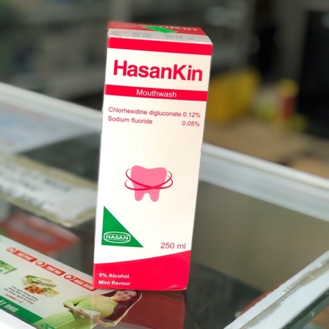 [Hcm]Nước Súc Miệng Diệt Khuẩn Hasankin 250Ml