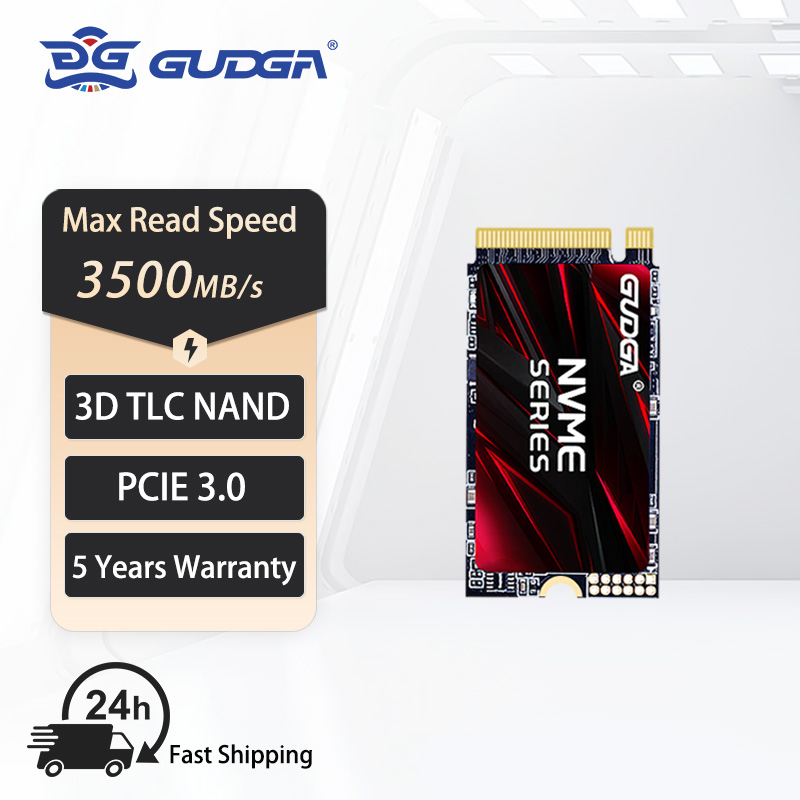 GUDGA M.2 NVMe PCIe 3.0X4 2242mm SSD 256gb 1TB 128GB 512GB Ổ cứng thể rắn nội bộ cho máy tính xách t