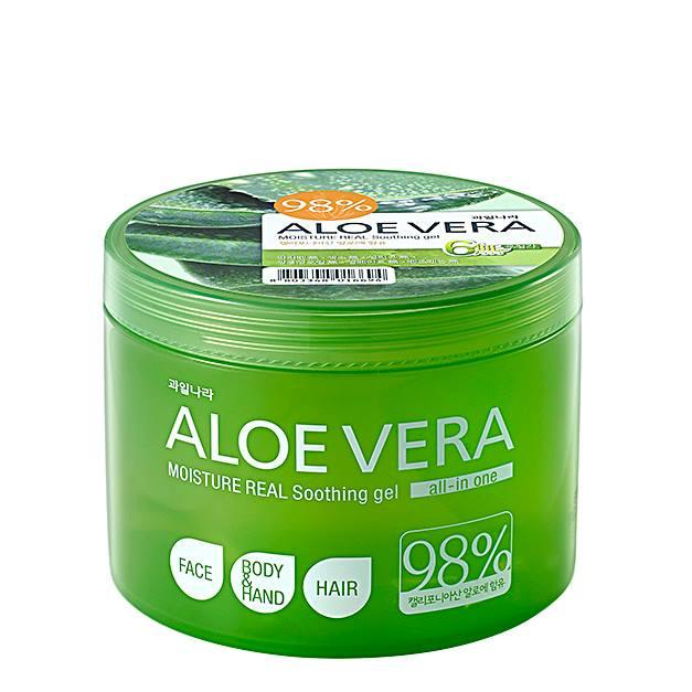 Gel Dưỡng Da Thảo Dược Lô Hội Aloe Natura Moisture Hàn Quốc 300Ml