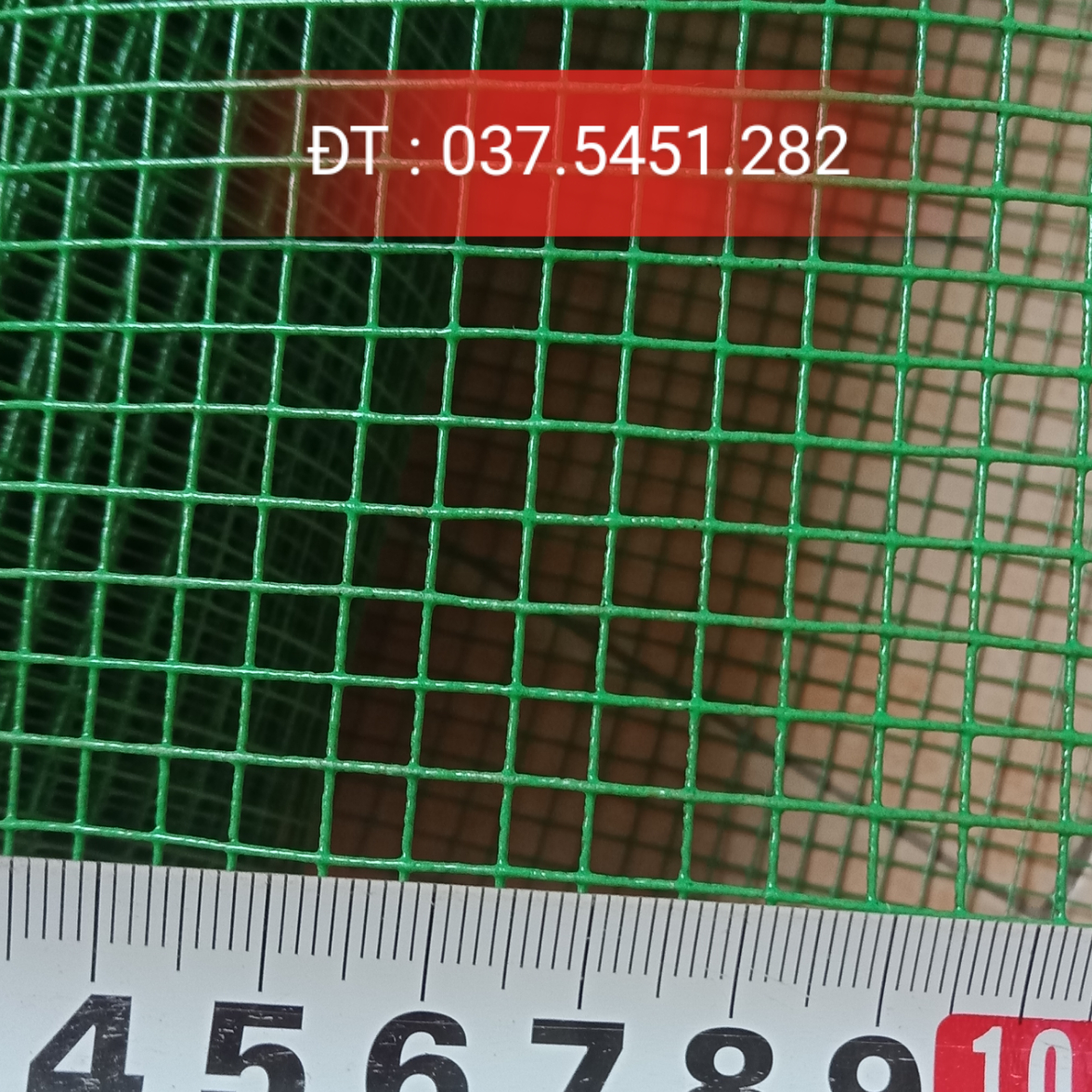 Lưới chống chuột - thép bọc nhựa ô lưới 1cm khổ rộng 1m ( bán lẻ 35k/m vuông)