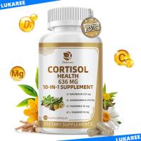 Viên uống Cortisol 10 trong 1: Giảm căng thẳng cân bằng phản ứng cortisol thư giãn và ngủ sâu giấc.