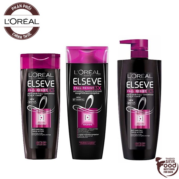 Dầu Gội Ngăn Gãy Rụng Tóc Loreal Elseve Extra Ordinary Oil Shampoo