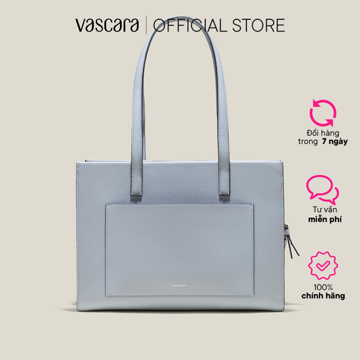 [Flash Sale 0H00 - 12H00 | 08.01] Vascara Túi Tote Ngăn Đôi Nhấn Sơn Viền - TOT 0134