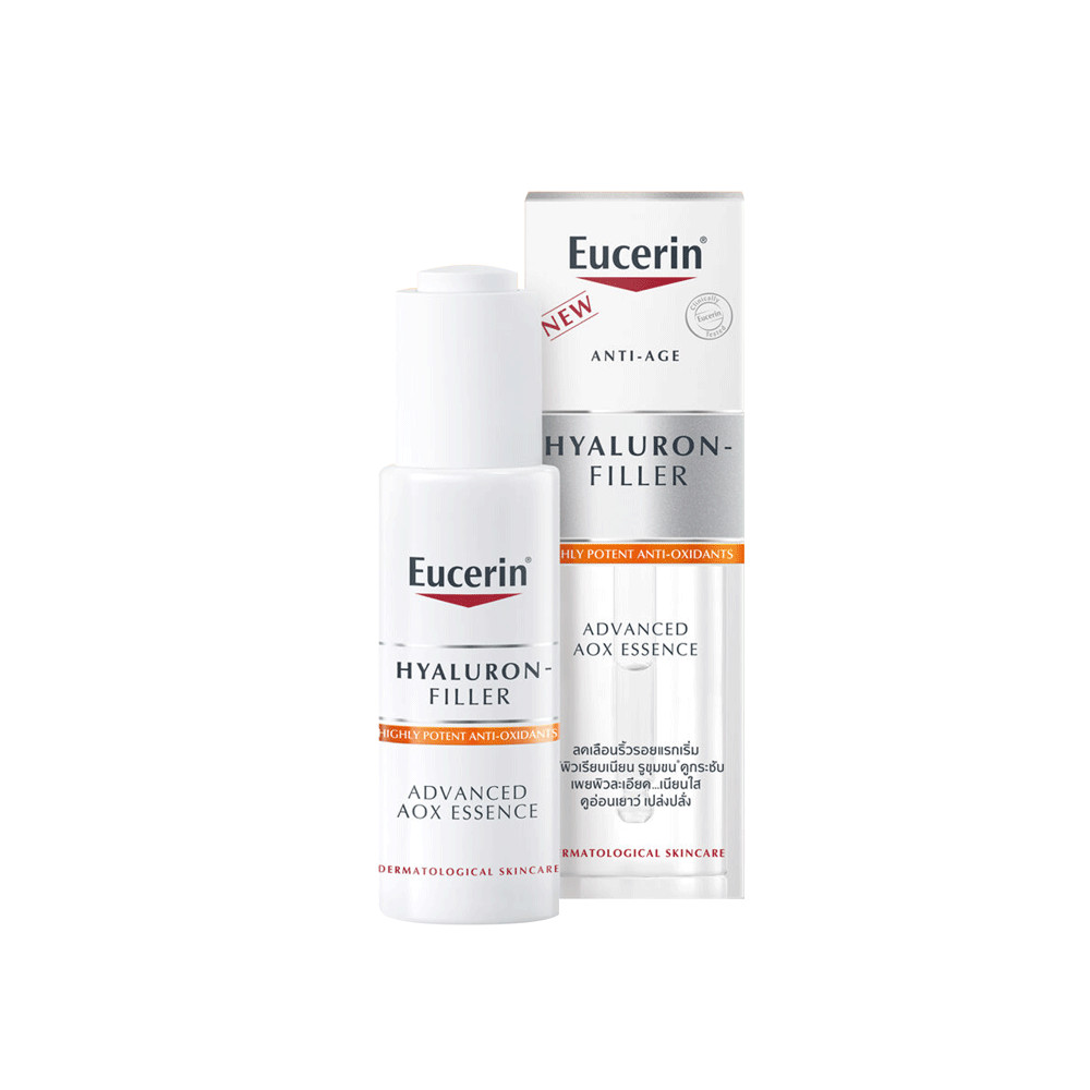 Eucerin Tinh Chất Cấp Ẩm Giúp Giảm Dấu Hiệu Lão Hóa Hyaluron-Filler AOX Essence 30ml