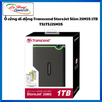 Ổ Cứng Di Động Gắn Ngoài 2.5″ Transcend 1TB - Hàng Chính Hãng