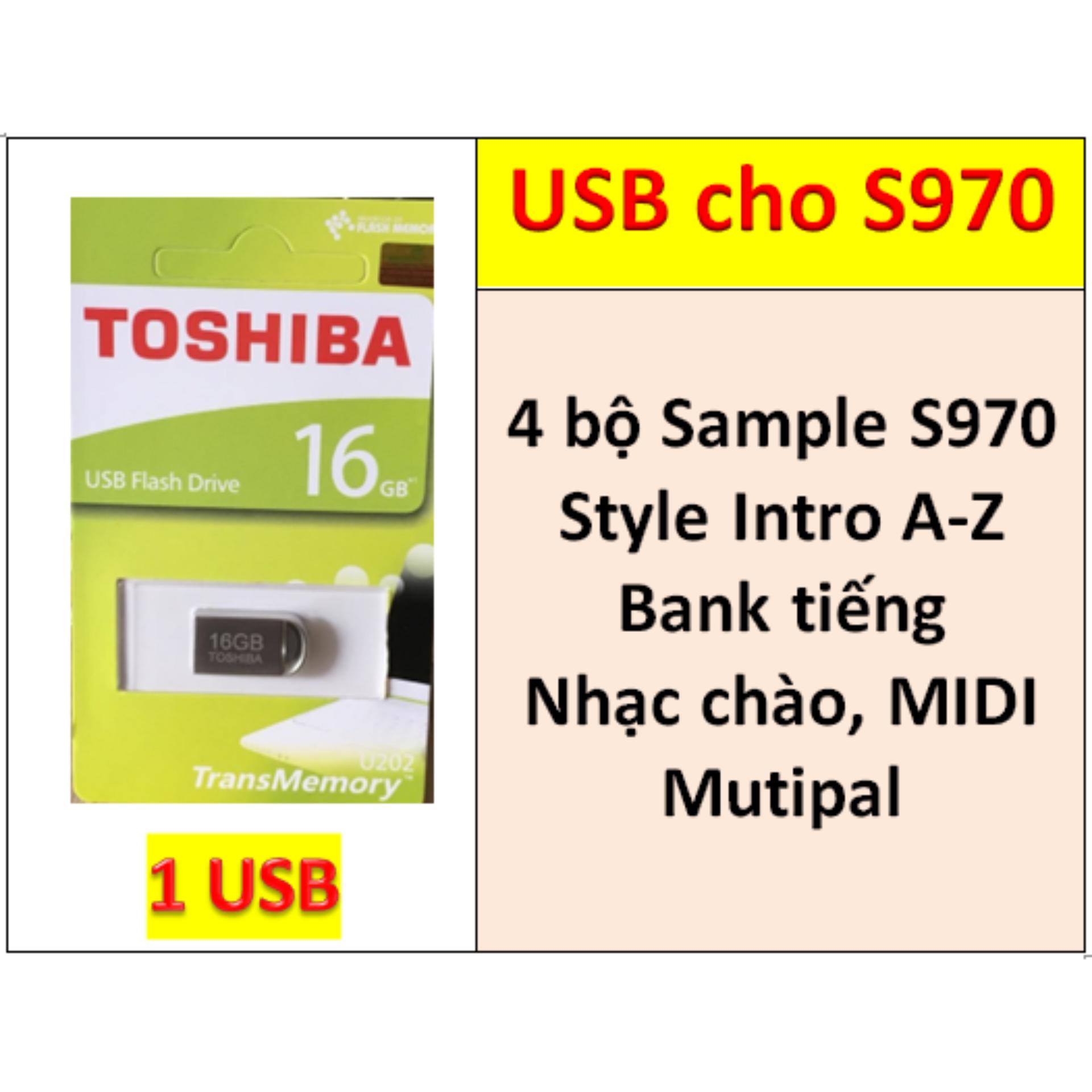 USB mini 4 BỘ Sample cho đàn organ yamaha PSR-S970 Style nhạc chào songbook midi + Full dữ liệu làm show