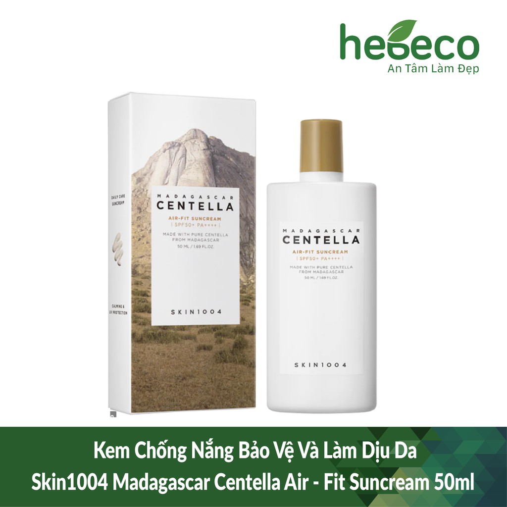 Kem Chống Nắng Bảo Vệ Và Làm Dịu Da Skin1004 Madagascar Centella Air - Fit Suncream 50Ml - Hàn Quốc