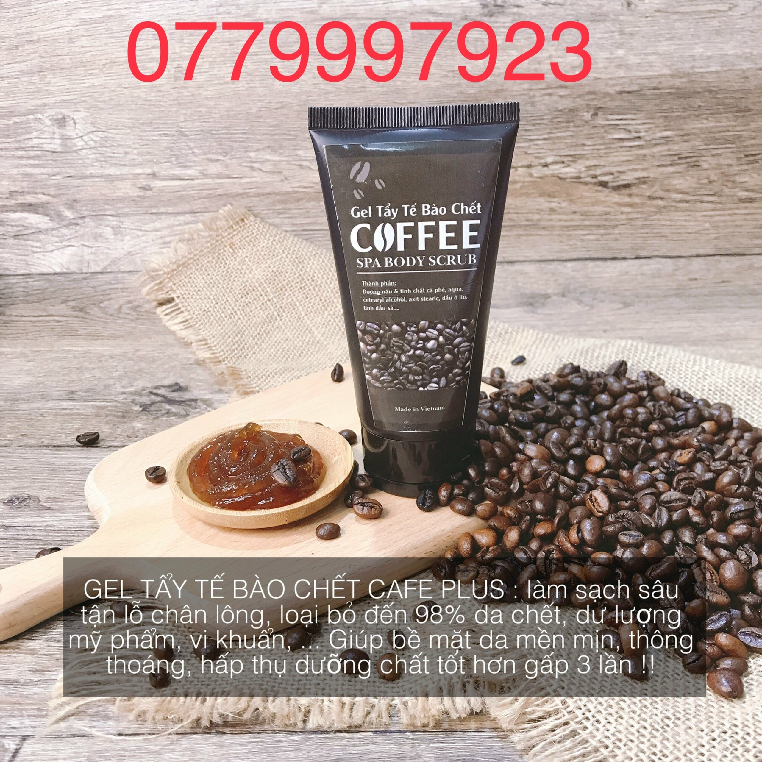 [Hcm]Kem (Gel) Tẩy Tế Bào Chết Coffee Cho Da Mặt Dầu Da Mụn Da Nhạy Cảm Và Da Toàn Thân Body Tại Nhà