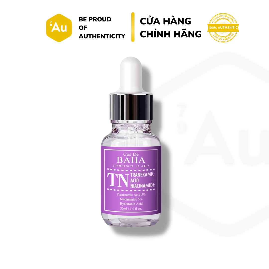 [Hàng Chính Hãng - Cos De Baha] Serum Tranexamic Acid 5% Và Niacinamide 5% Hỗ Trợ Sáng Làm Sáng Vết Thâm 30Ml (Tn)