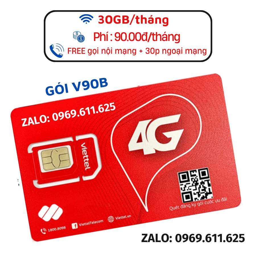Sim Viettel giá rẻ đăng ký nhiều khuyến mại gọi vào mạng giá siêu rẻ  - BẢO HÀNH 1 ĐỔI 1 từ MƯỜNG TH