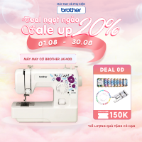 [HCM] Máy may gia đình đa năng cao cấp Brother JA1400 Hàng chính hãng NHẬT BẢN máy may cơ 14 đường may suốt chỉ nhanh 4 bước làm khuy Bảo hành 12 tháng