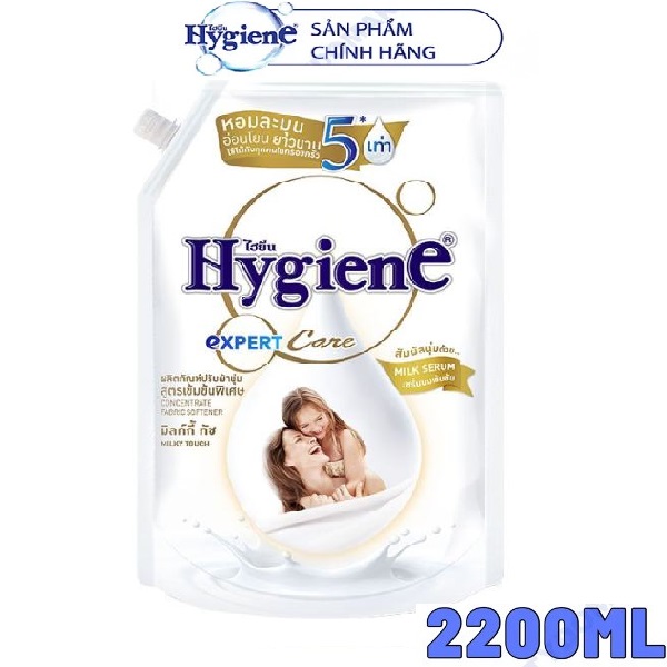 Nước Xả Vải Đậm Đặc Hygiene Expert Care Hương Hoa 2200ml/2000ml Thái Lan Nước xả vải hygiene Thái la