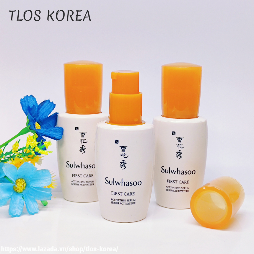 [Hcm][Mẫu Mới] Set 3 Tinh Chất Khởi Động Sulwhasoo First Care Activating Serum 8Ml X3 Không Vỏ Hộp