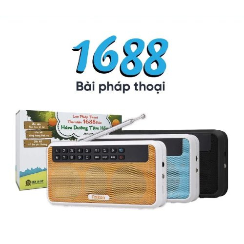 Loa pháp thoại 1688 bài hàm dưỡng tâm hồn Phiên Bản Loa Rollton E500