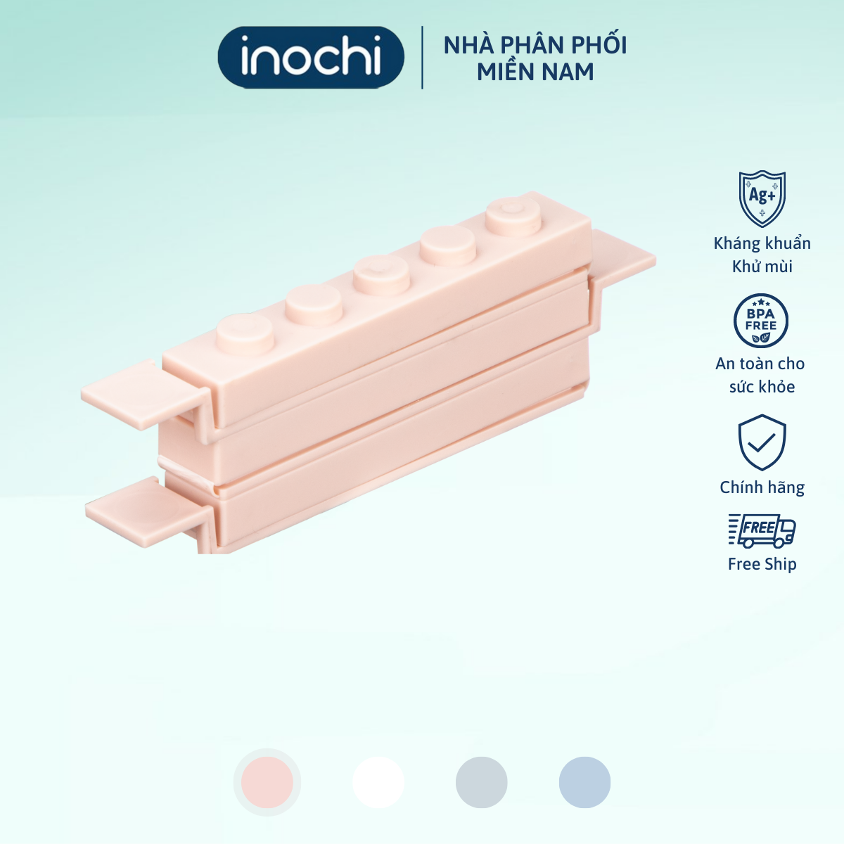 Kẹp miệng túi thực phẩm YOKO bảo quản thực phẩm bảo quản đồ ăn tránh ẩm mốc chất liệu nhựa PP chống 