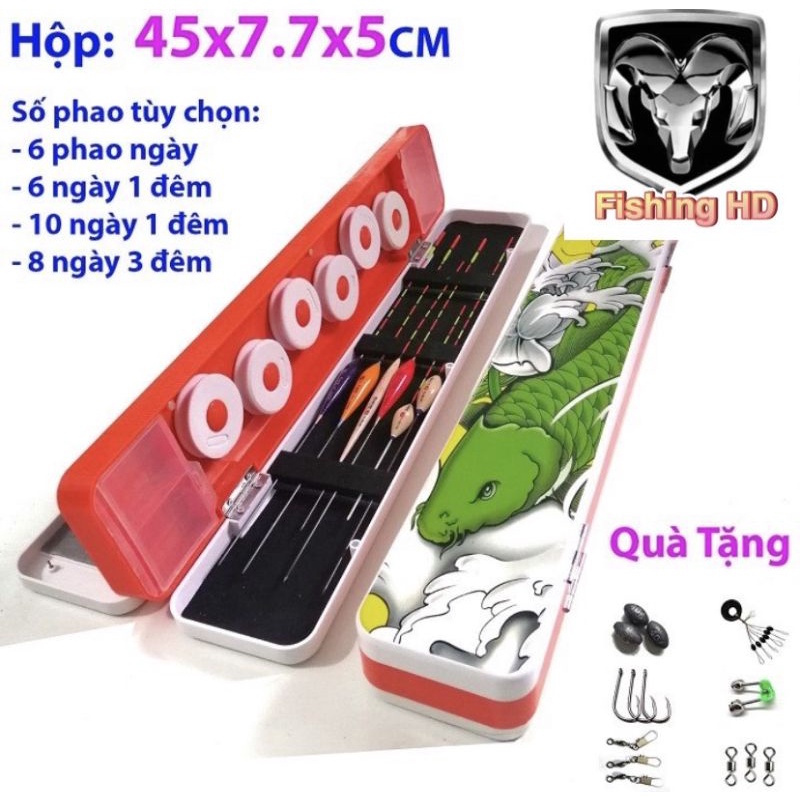 Hộp Đựng Phao Câu Cá Đa Năng Hộp Đựng Phao Cá Chép Phao Câu Đài HP3 đồ câu FISHING_HD