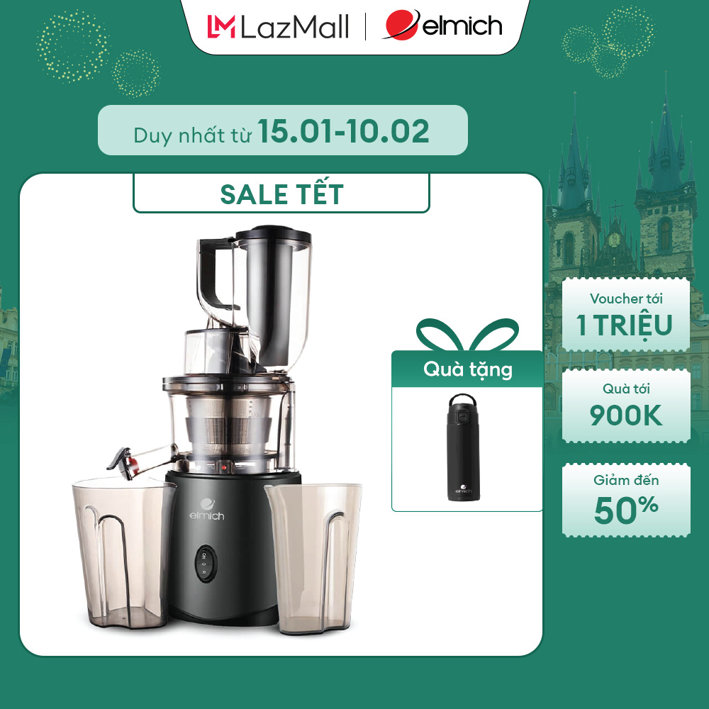 (SALE TẾT)Máy ép trái cây Elmich JEE-1855OL